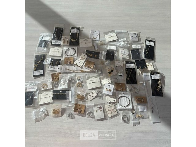 Partij nieuwe rvs en 925.sterling silver sieraden - afbeelding 2 van  5