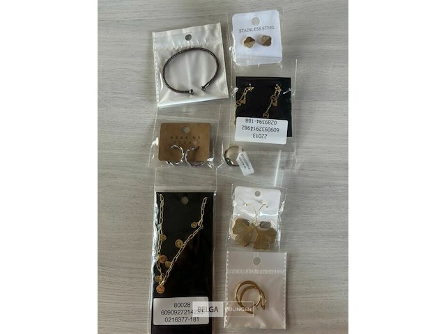 Partij nieuwe rvs en 925.sterling silver sieraden - afbeelding 4 van  5