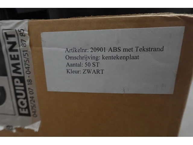 Partij nummerplaathouders - afbeelding 3 van  3