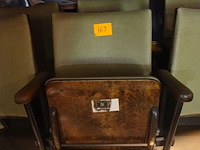 Partij onderdelen antieke theaterstoelen - afbeelding 3 van  9