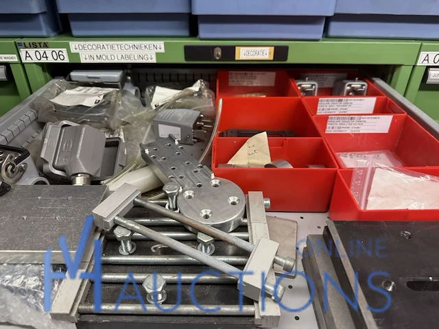 Partij onderdelen voor grijpers en in-mould-labeling - afbeelding 4 van  83