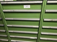Partij onderdelen voor grijpers en in-mould-labeling