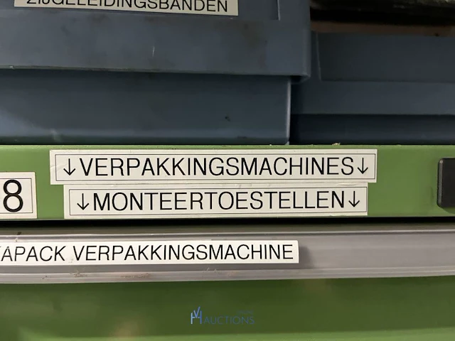 Partij onderdelen voor verpakkingsmachines en robots - afbeelding 9 van  100