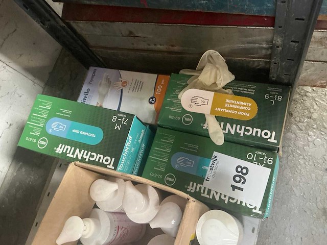 Partij ontsmettende handel en wegwerp handschoenen - afbeelding 3 van  4