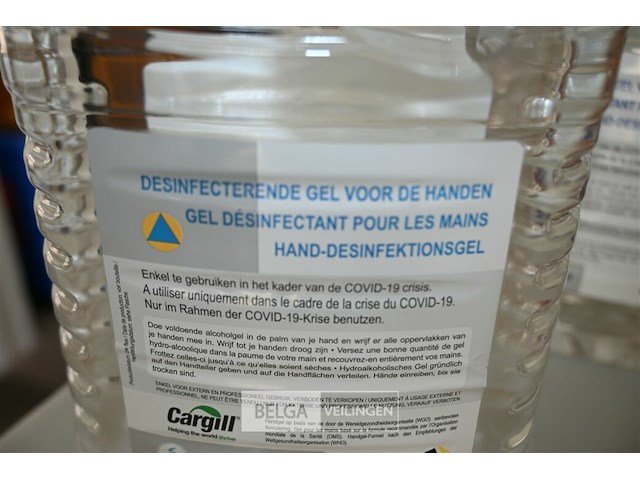 Partij ontsmettingsalcohol + desinfectiezuil - afbeelding 9 van  9