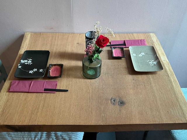 Partij oosters servies - afbeelding 1 van  3