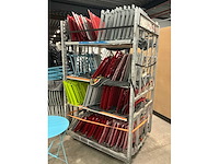 Partij opklapbare bistrostoelen en bistrotafels - afbeelding 3 van  5