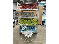 Partij opklapbare bistrostoelen - afbeelding 2 van  3