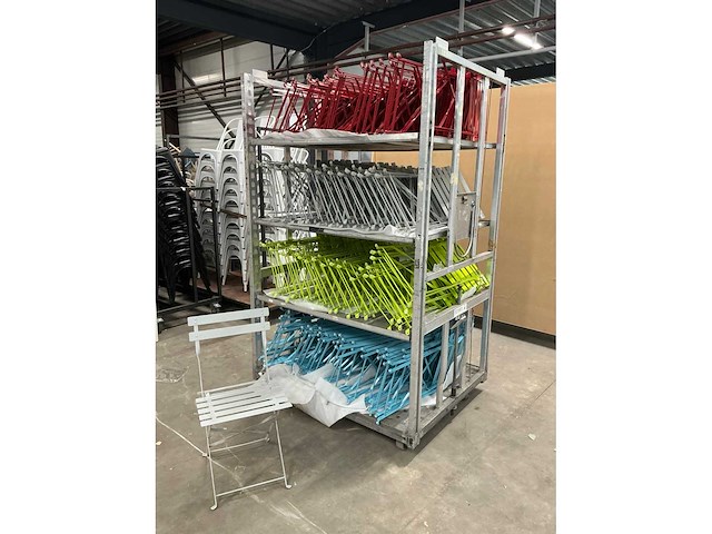 Partij opklapbare bistrostoelen - afbeelding 3 van  3