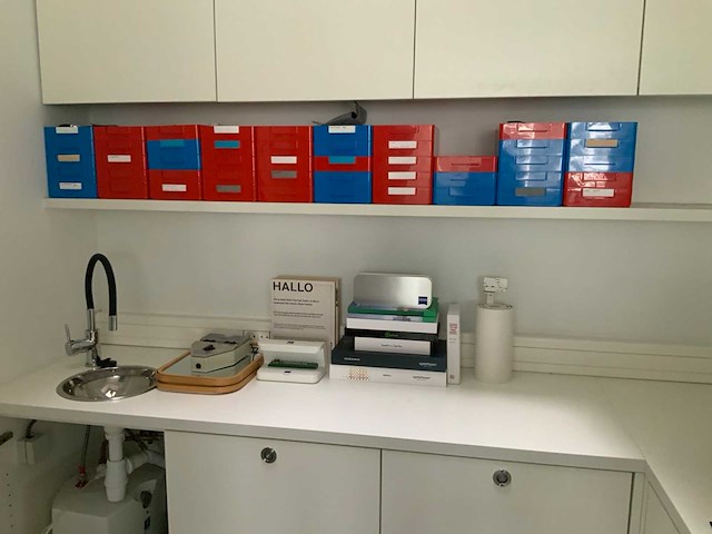 Partij opticien gereedschappen en toebehoren - afbeelding 9 van  32