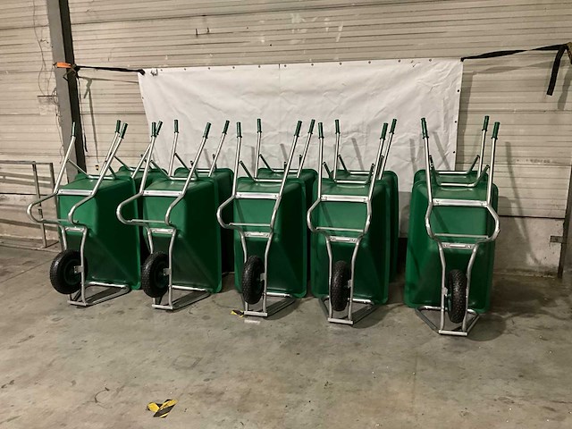 Partij optimus 170 l volumekruiwagen (10x) - afbeelding 1 van  14