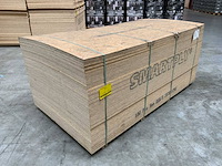 Partij osb 3 plaat 2370x1250x9mm (100x) nieuw - afbeelding 1 van  1