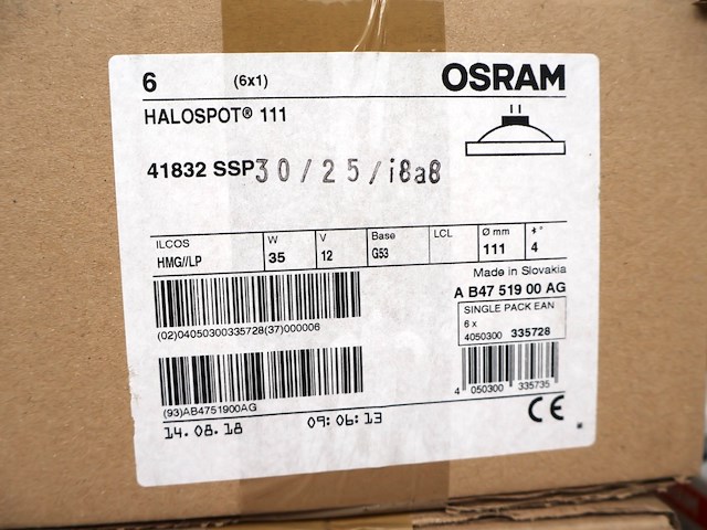 Partij osram halogeen spots - afbeelding 4 van  5