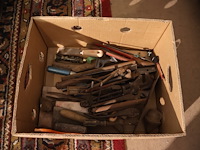 Partij oud gereedschap - afbeelding 1 van  4