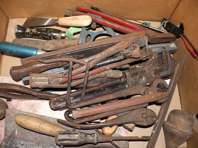 Partij oud gereedschap - afbeelding 4 van  4