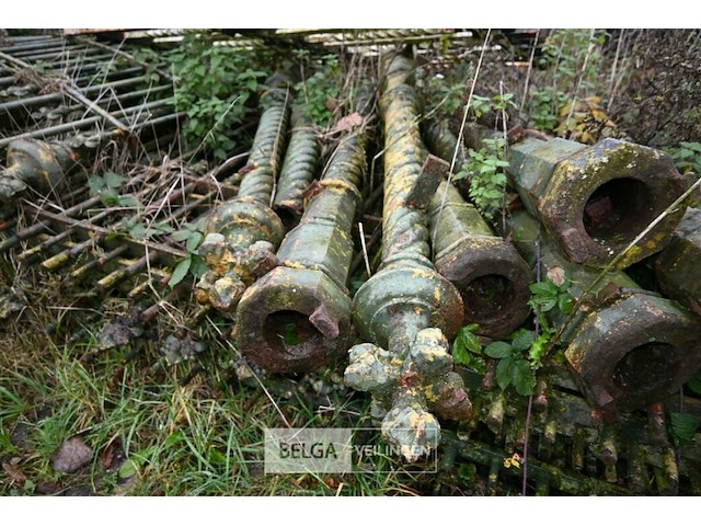 Partij oud hekwerk - afbeelding 3 van  9