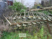 Partij oud hekwerk - afbeelding 6 van  9