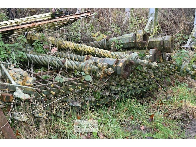 Partij oud hekwerk - afbeelding 7 van  9