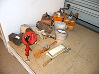 Partij oud keukengerei - afbeelding 1 van  4