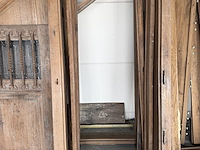 Partij oude deuren en toebehoren - afbeelding 3 van  4