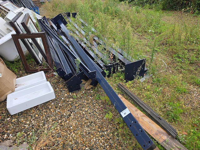 Partij oude metalen - afbeelding 1 van  5