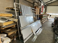 Partij oude reclameborden, alu profielen en diversen - afbeelding 8 van  18