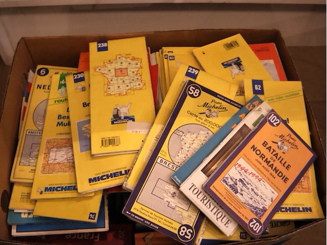 Partij oude wegenkaarten - afbeelding 3 van  6