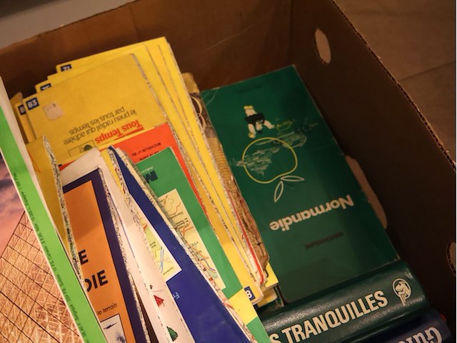 Partij oude wegenkaarten - afbeelding 5 van  6