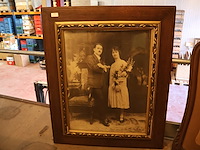 Partij oude zwart wit famillie foto's plm8 - afbeelding 2 van  10