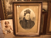 Partij oude zwart wit famillie foto's plm8 - afbeelding 5 van  10