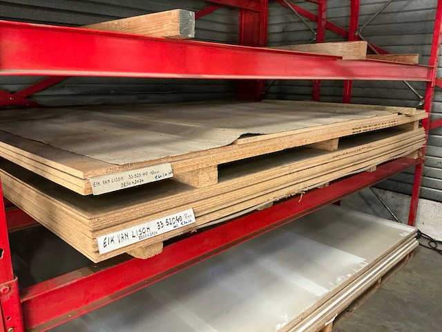 Partij overige hout- en plaatmateriaal (90x) - afbeelding 3 van  12