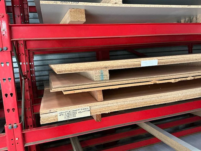 Partij overige hout- en plaatmateriaal (90x) - afbeelding 11 van  12