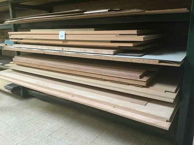 Partij overige hout- en plaatmateriaal - afbeelding 1 van  2