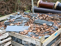 Partij paaltjes voor ecolat tuinafboording - afbeelding 4 van  4