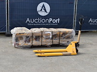 Partij palletwagens 2500kg geel nieuw - afbeelding 1 van  1