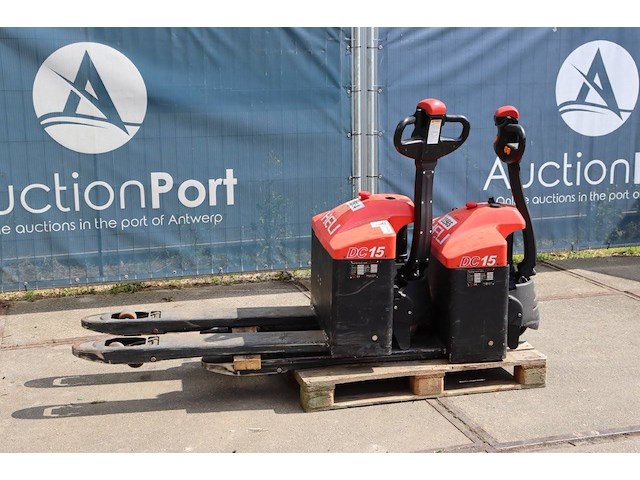 Partij palletwagens heli cbd15 elektrisch 1500kg - afbeelding 1 van  1