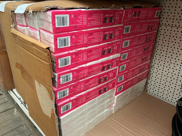 Partij papier zakdoekjes (4x) - afbeelding 2 van  2