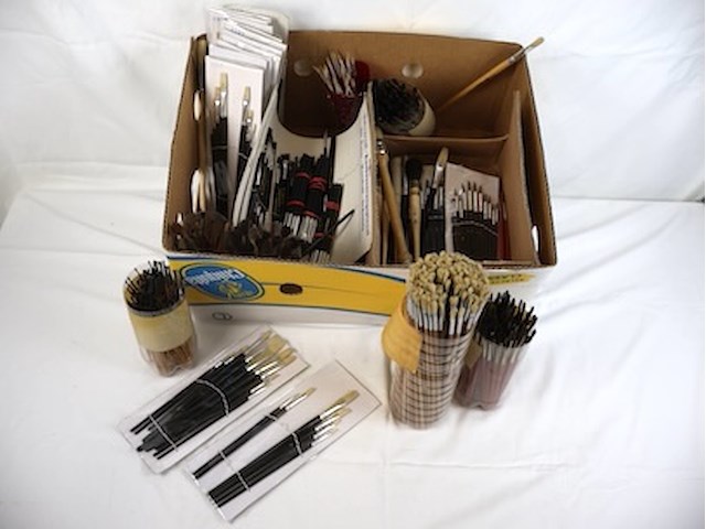 Partij penselen - afbeelding 1 van  7