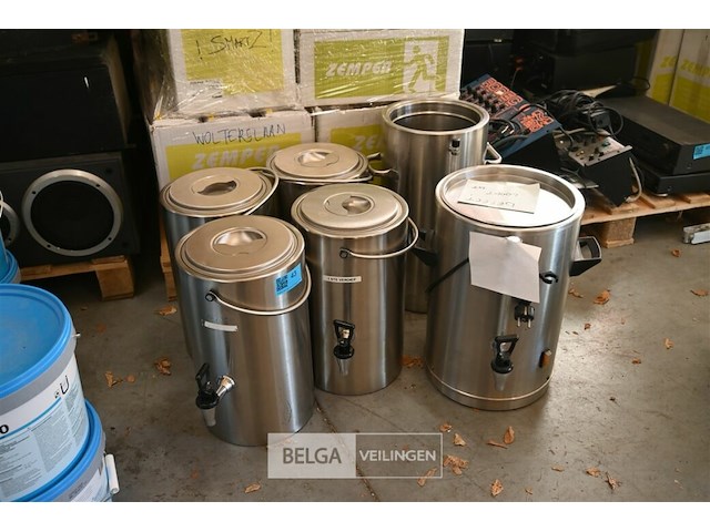 Partij percolators - afbeelding 1 van  6