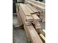 Partij perenhout latten - afbeelding 3 van  7