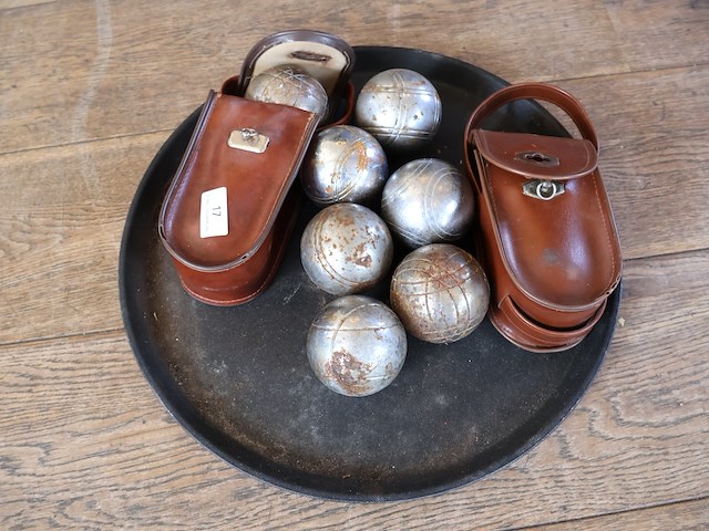 Partij petangeballen - afbeelding 1 van  5