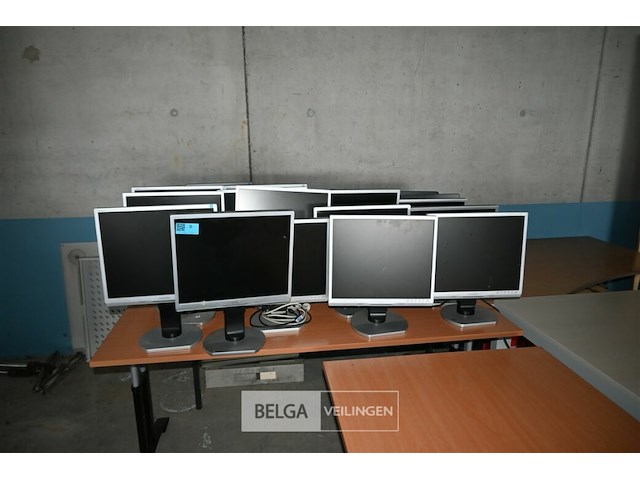 Partij philips pc-schermen - afbeelding 1 van  10