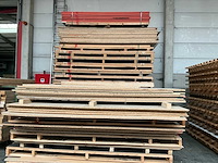 Partij plaatmateriaal en bouwhout