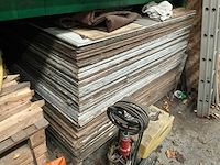 Partij plaatmateriaal - afbeelding 1 van  3