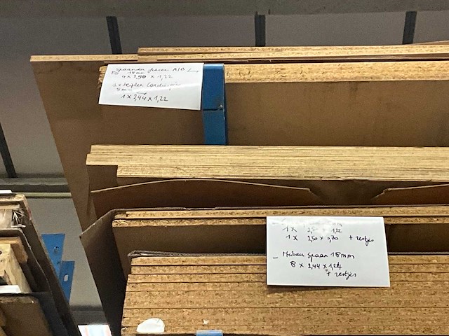 Partij plaatmateriaal - afbeelding 7 van  7