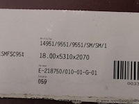 Partij plaatmaterialen, 18mm dik, 5310x2070mm - afbeelding 2 van  2