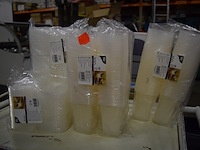 Partij plastic bakjes en deksels - afbeelding 1 van  4