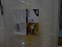 Partij plastic bakjes en deksels - afbeelding 2 van  4