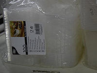 Partij plastic bakjes en deksels - afbeelding 3 van  4