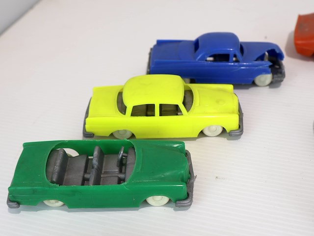 Partij plastic car (x10) - afbeelding 2 van  9